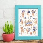 Stampa "Love your body"
