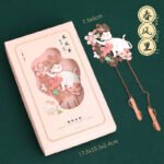 Segnalibro in metallo Gatto / Coniglio